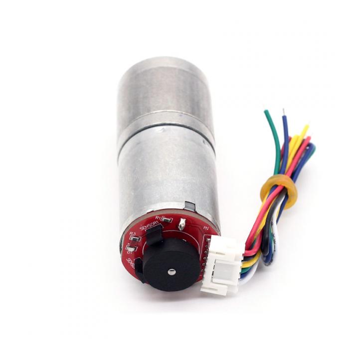 6v 12v 25mm Brushed DC Gear Motor Encoder JGA25-370B Высокий крутящий момент 25mm Brushed DC Gear Motor 21