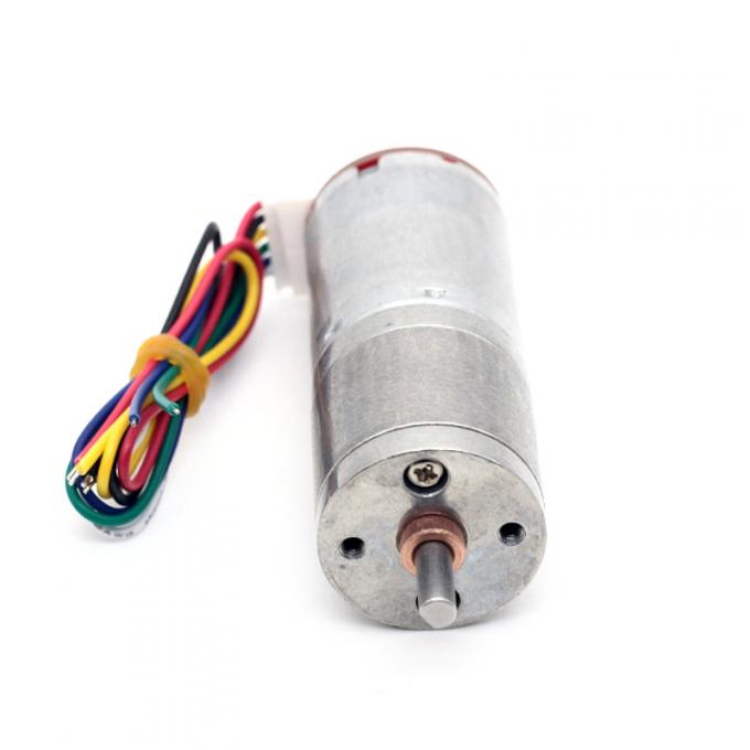 6v 12v 25mm Brushed DC Gear Motor Encoder JGA25-370B Высокий крутящий момент 25mm Brushed DC Gear Motor 19