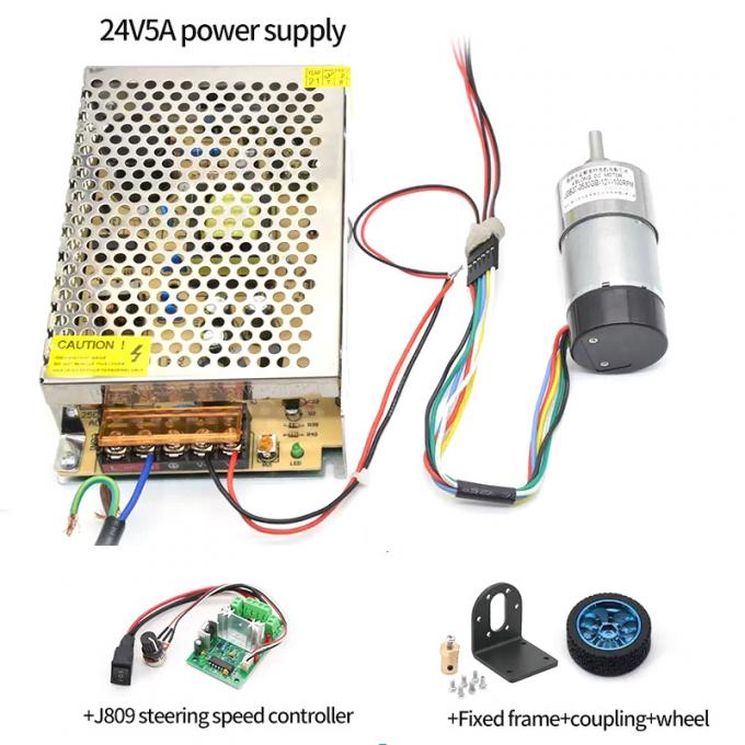 Крышка кодировщика мотора 1600rpm 37mm Hall shaftgear высокого вращающего момента эксцентричная защитная 11