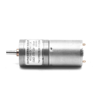 Dc Малый двигатель JGA25-370 Двигатель Dc 24v 12v Dc Редукторный двигатель Dc Двигатель Высокий крутящий момент 6v 12v