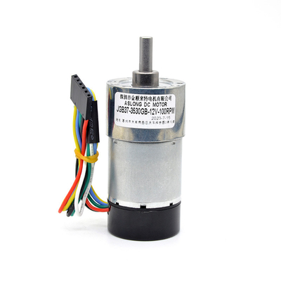 Двигатель DC с кодировкой большого крутящего момента JGB37-3530GB 24V 111RPM 1:90 24v мотор с кодировкой