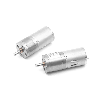 мотор шестерни уменьшения DC 6V 12V 24V 6000rpm 370 с редуктором коробки передач Dia25mm