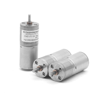 мотор шестерни уменьшения DC 6V 12V 24V 6000rpm 370 с редуктором коробки передач Dia25mm