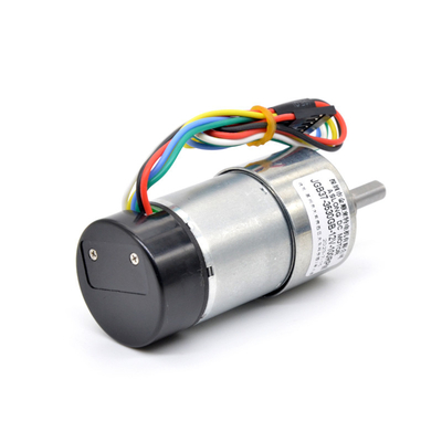 эксцентриковый вал мотора шестерни вращающего момента 37mm 12v 24v 1600Rpm высокий с кодировщиком