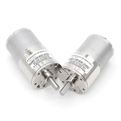 Мини двигатель постоянного тока 37 мм ZGA37-3530 12V 24V центр выходной коробки передач низкоскоростной двигатель
