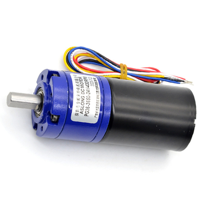 24V 8/1600RPM Бесбросовый постоянный планетарный мотор 36 мм PG36-3650 Постоянный магнит 12V/24V постоянный мотор
