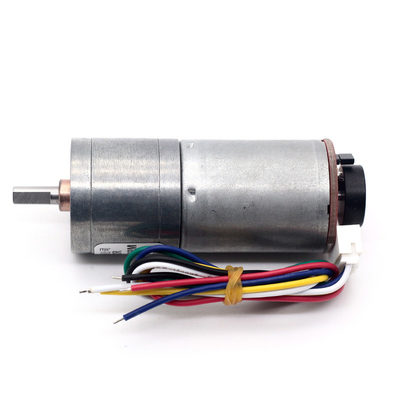 6v 12v 25mm Brushed DC Gear Motor Encoder JGA25-370B Высокий крутящий момент 25mm Brushed DC Gear Motor