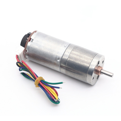 6v 12v 25mm Brushed DC Gear Motor Encoder JGA25-370B Высокий крутящий момент 25mm Brushed DC Gear Motor